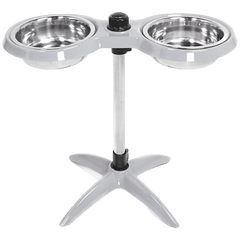 George Barclay Height Adjustable Double Feeding Dog Bowl