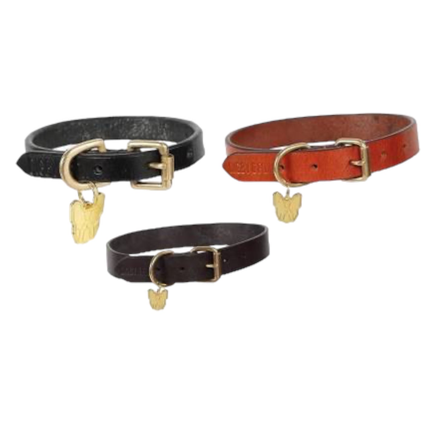 Digby & Fox Flat Leather Dog Collar