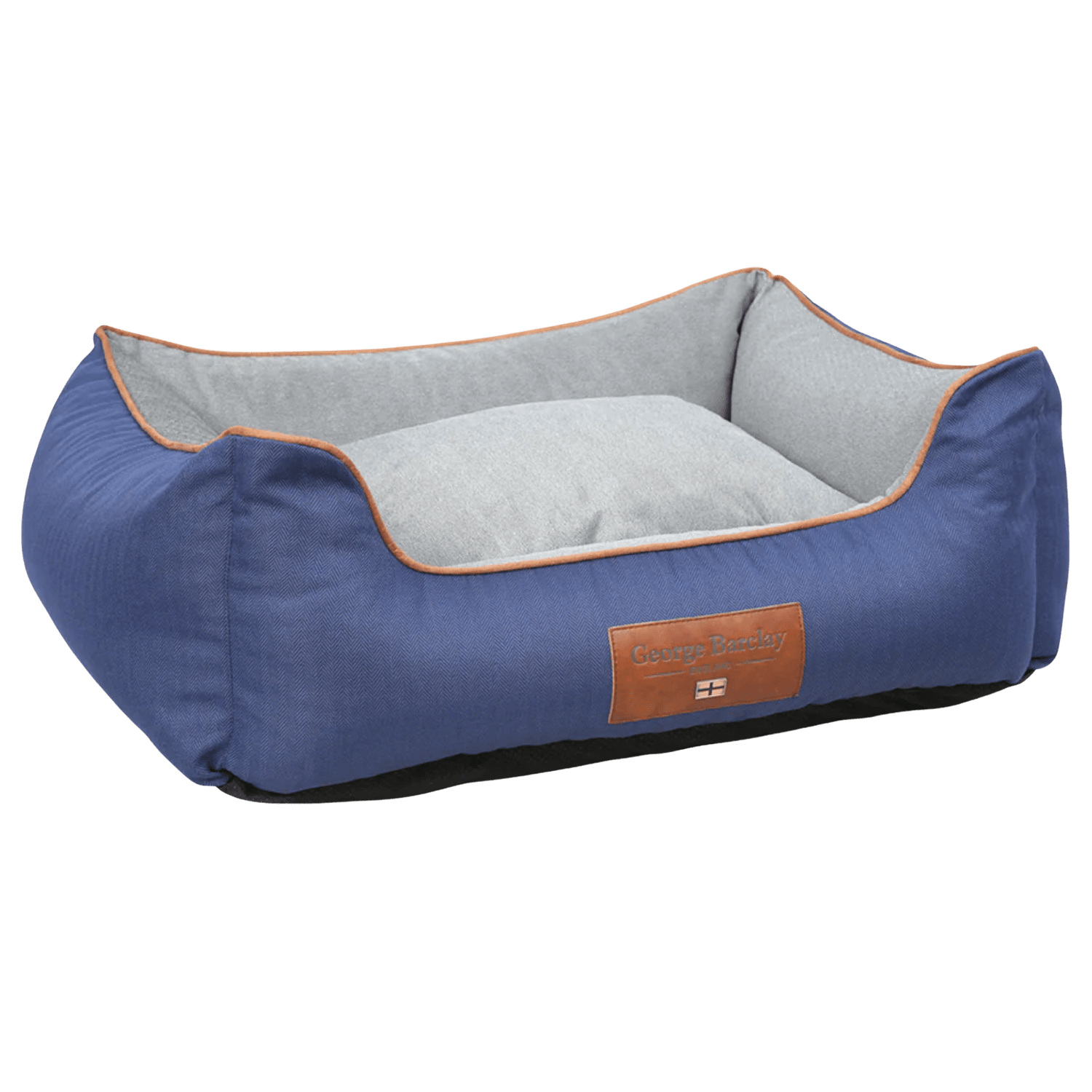 George Barclay Savile Orthopaedic Walled Dog Bed - Mariner's Blue