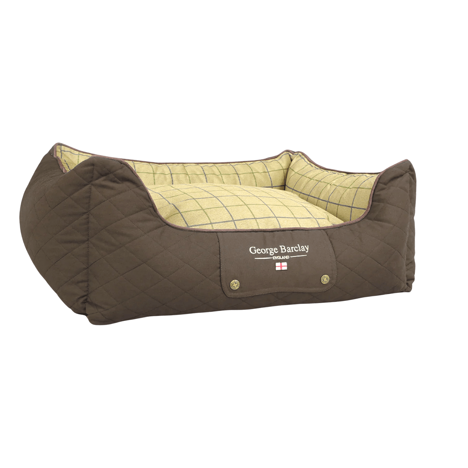 George Barclay Country Box Bed - Chestnut Brown Dog Bed