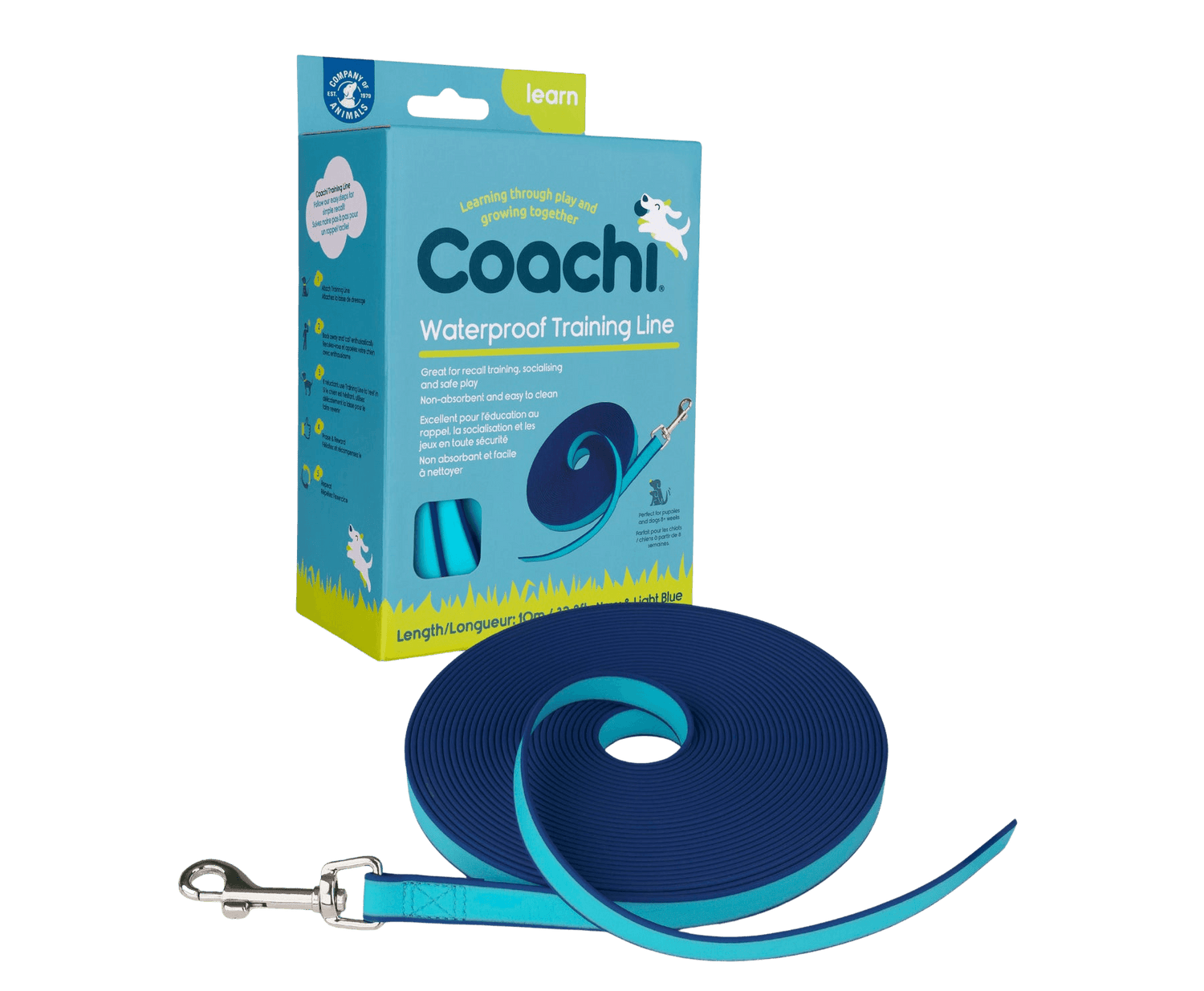 CoA Coachi Waterproof Training Line Navy & Blue 10m