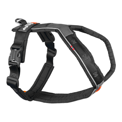 Black, Non-stop dogwear Line harness 5.0