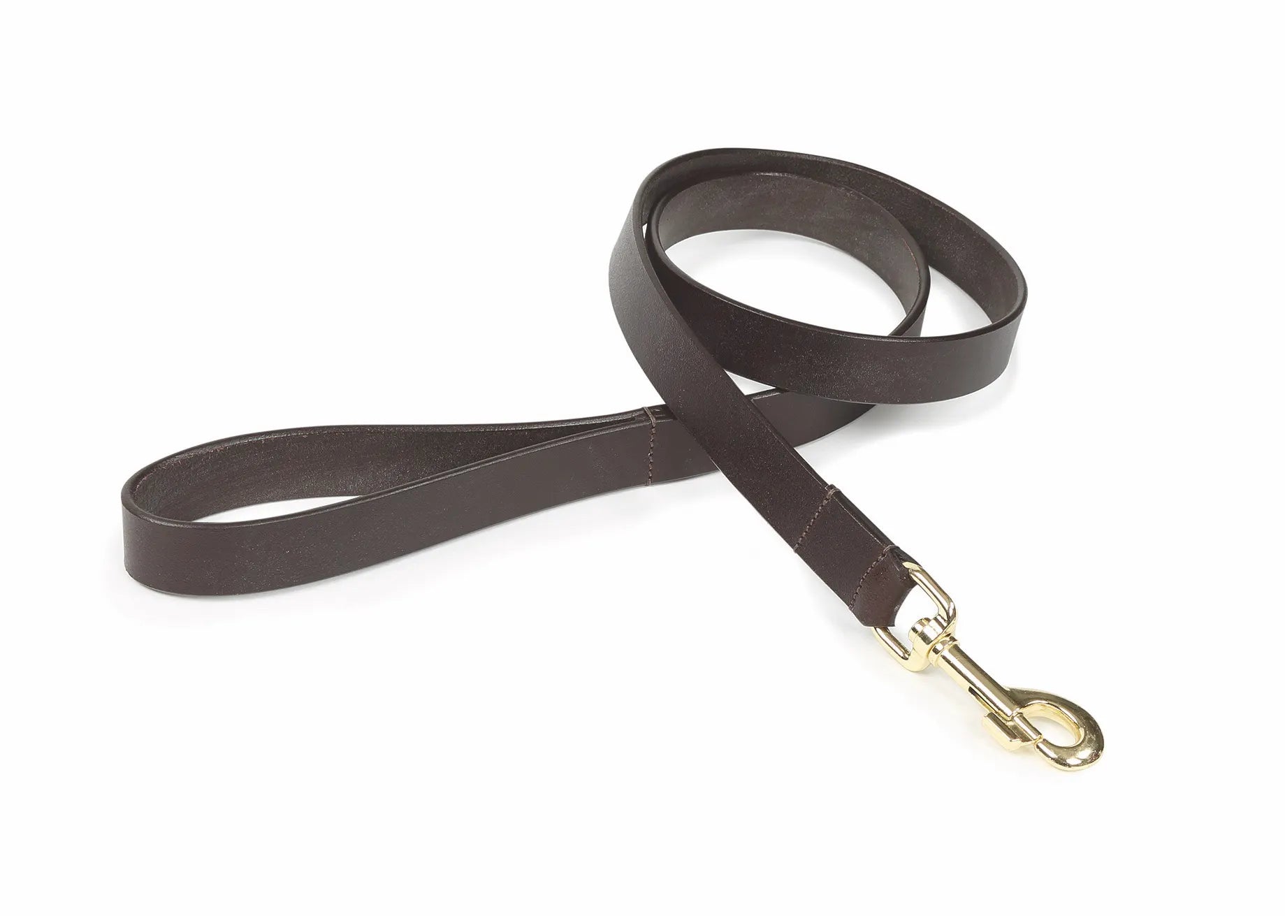Flat leather online slip lead