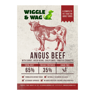 Grain Free Dog Food - Angus Beef, Complete adult dog food