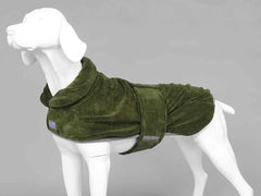 George Barclay MuttMOP® Dog Drying Robe -  Olive